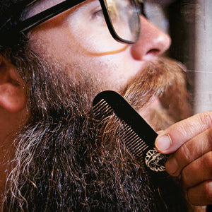 The Ultimate Grooming Trio: Bare Bones Mustache Wax, Death Grip Mustache and Beard Pocket Comb, and Night Fury Mustache Wax Oil Remover