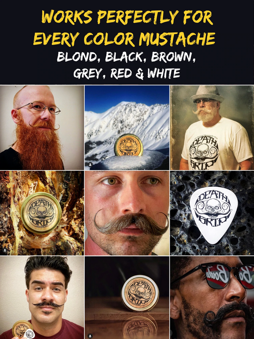 Best Award Winning Championship Grade Mustache Wax (Moustache) by Deat