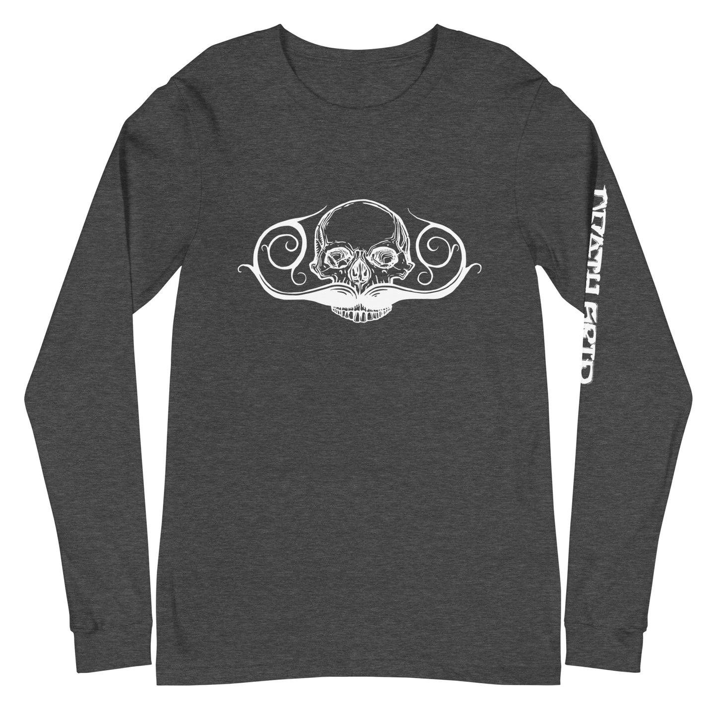 Death Grip Skull Long Sleeve T-Shirt