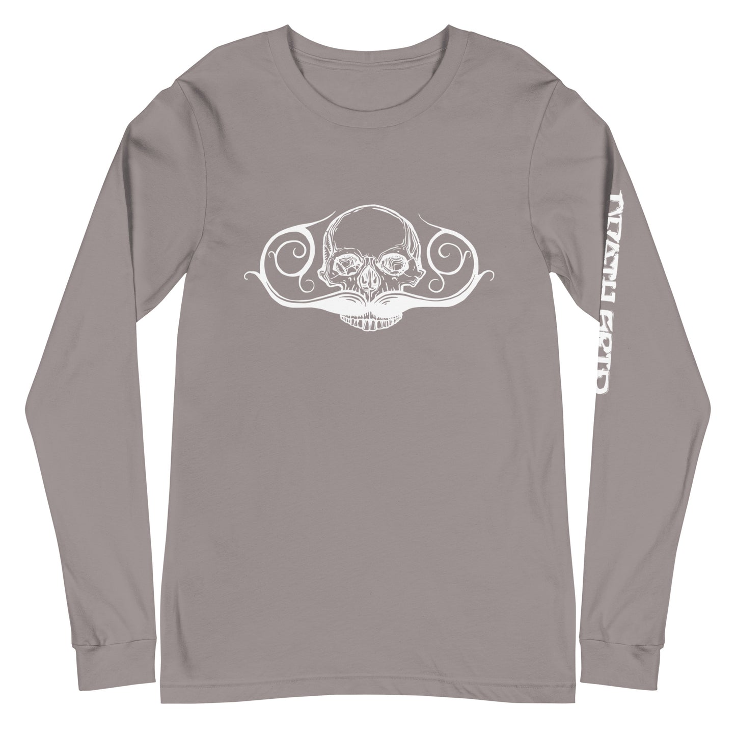 Death Grip Skull Long Sleeve T-Shirt